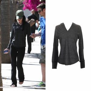 Hoodie Long Sleeve T-shirt As Seen On Megan Fox
